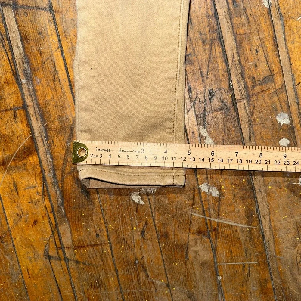 Gap Denim Pants Toddler 3-Year Tan‎ Slim Straight Fit 5 Pocket Design Drawstring